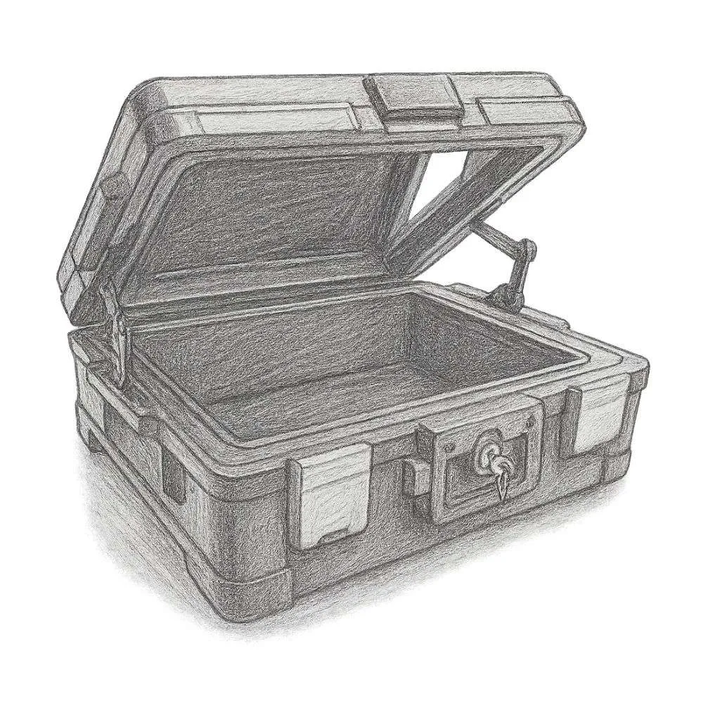 Honeywell 1114 Lightweight Fire and Waterproof Chest