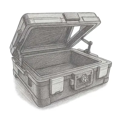 Honeywell 1114 Lightweight Fire and Waterproof Chest
