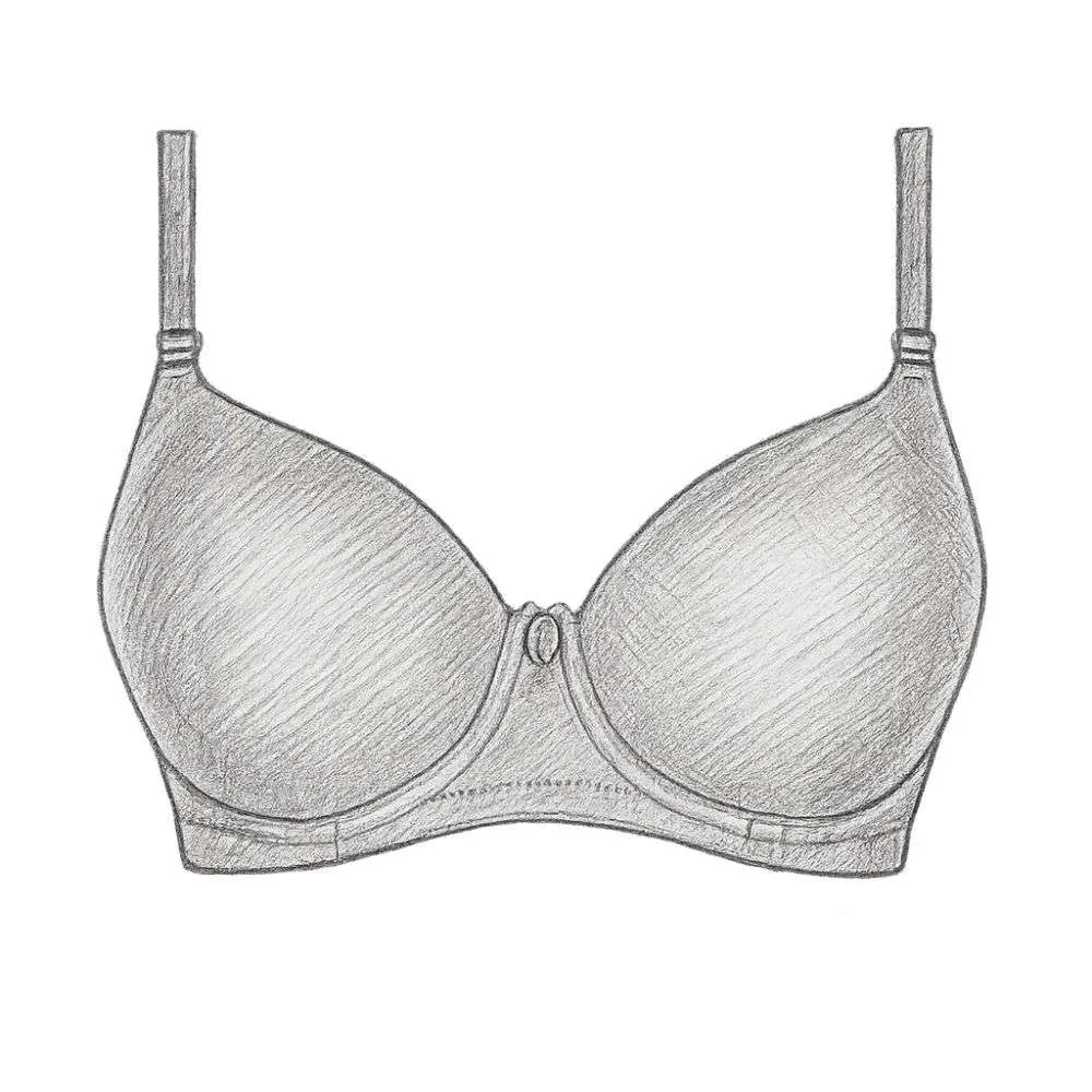Hotmilk Forever Yours Black Contour Nursing Bra