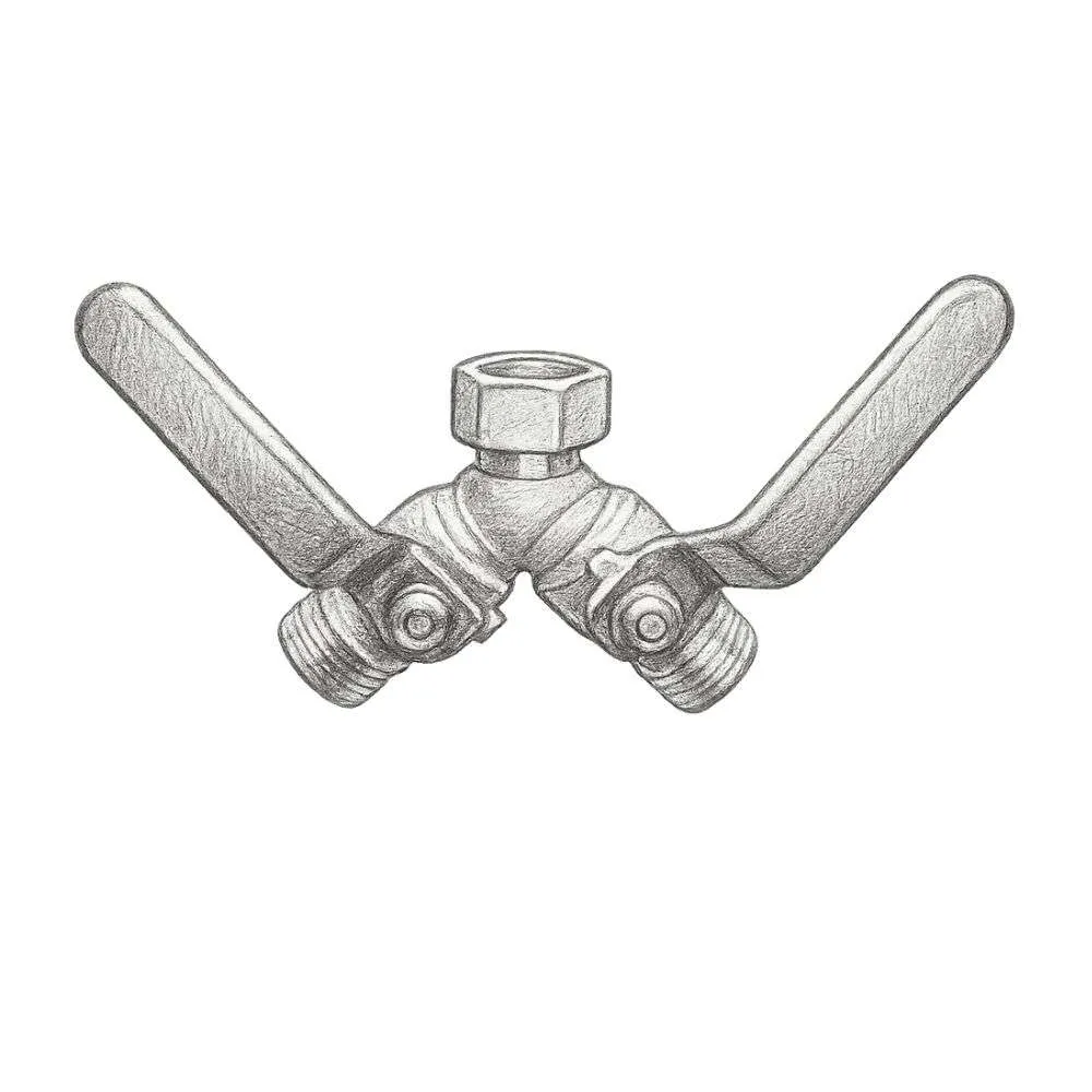 HQMPC Garden Hose Y Valve Hose Splitter