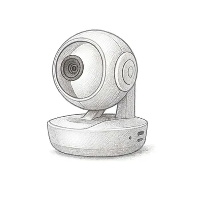 Hubble Connected Nursery Pal Deluxe Smart Baby Monitor
