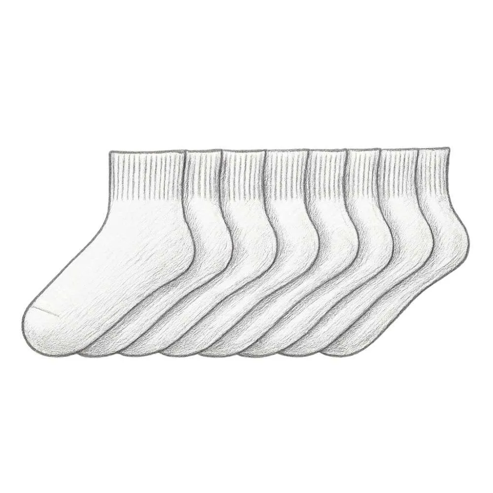 HUE Sport Mini Crew Socks (Pack of 6)