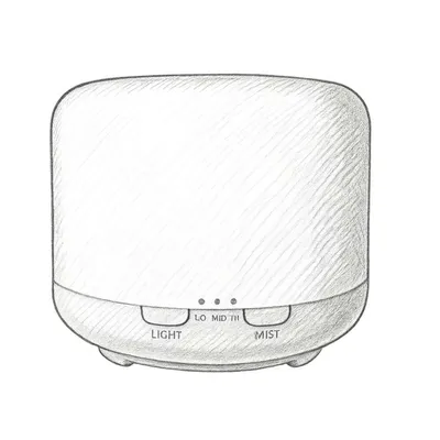 Hunter Aromatic LED Personal Ultrasonic Humidifier