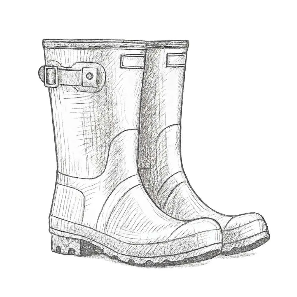 Hunter Boots Men's Original Short Rain Boots