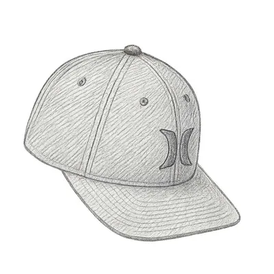 Hurley Icon Stretch Fit Hat