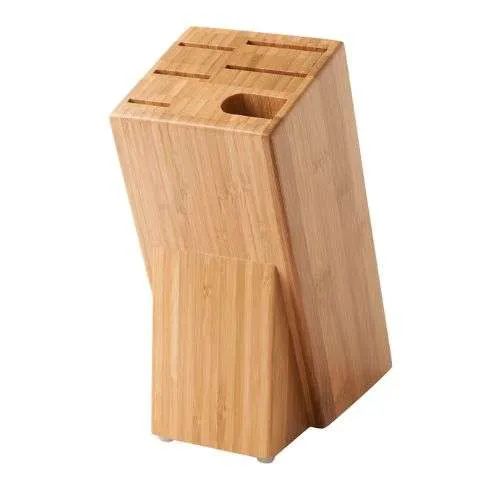 IKEA HYVLA Knife Block Bamboo
