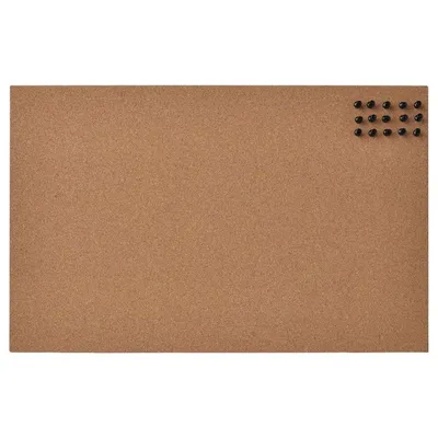 IKEA Memo Cork Board with Pins (13" x 20.50")