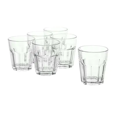 IKEA Pokal Clear Glass 9 oz (Set of 6)