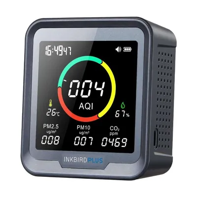 INKBIRDPLUS 6-in-1 Indoor Air Quality Monitor