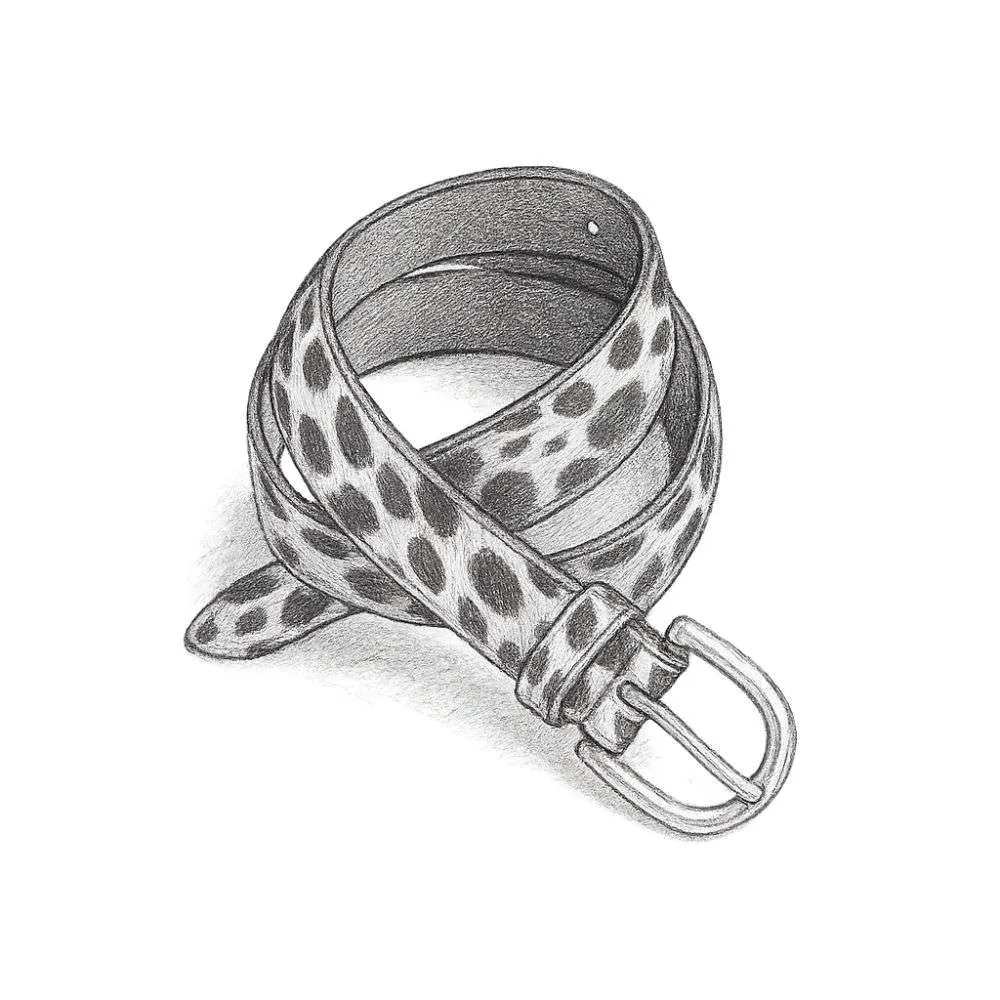 J.Crew Calf Hair Belt