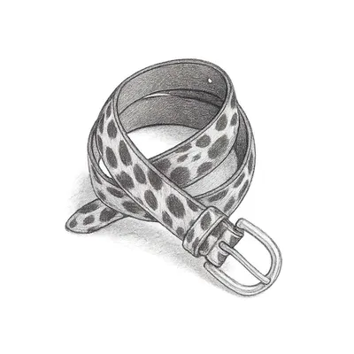 J.Crew Calf Hair Belt