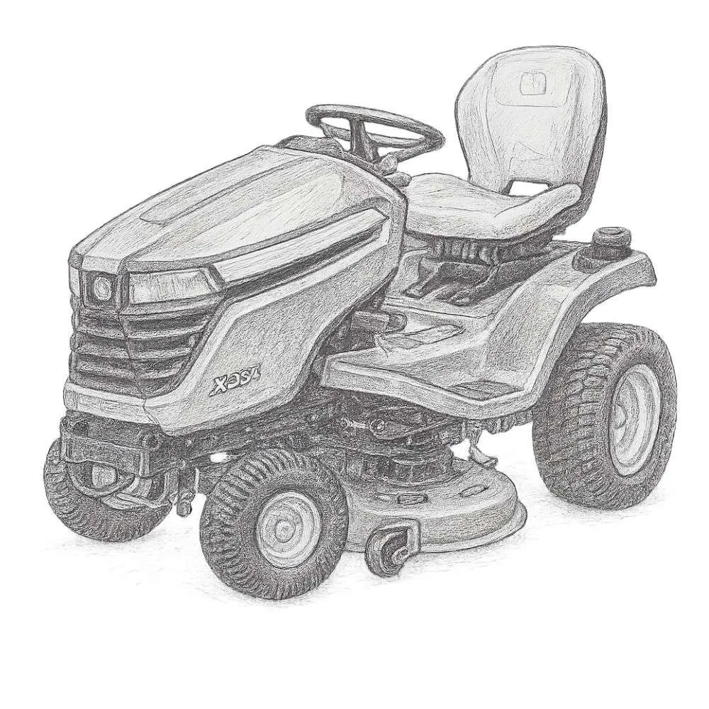 John Deere X354 Lawn Tractor (42")