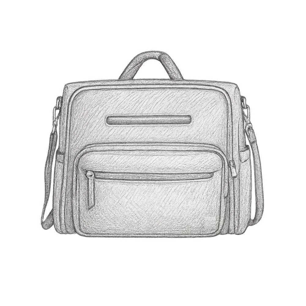 JuJuBe Satchel Diaper Bag