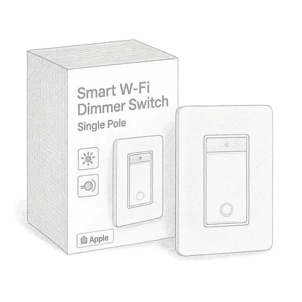 Kasa Apple HomeKit Smart Dimmer Switch KS220