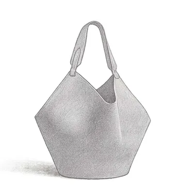 KHAITE Medium Lotus Tote