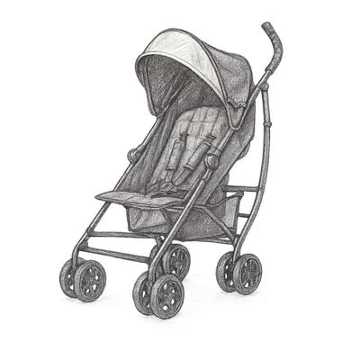Summer Infant 3Dlite Convenience Stroller