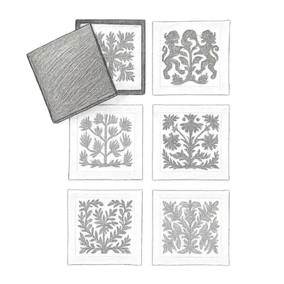 Kim Seybert Otomi Cocktail Napkins (Set of 6)