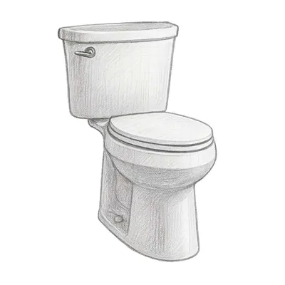 Kohler Gleam Two-Piece Single Flush Elongated Toilet