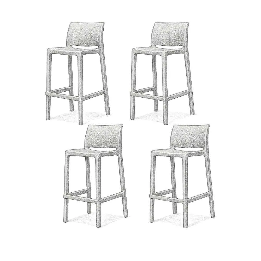Lagoon Furniture Sensilla Commercial Bar Stool