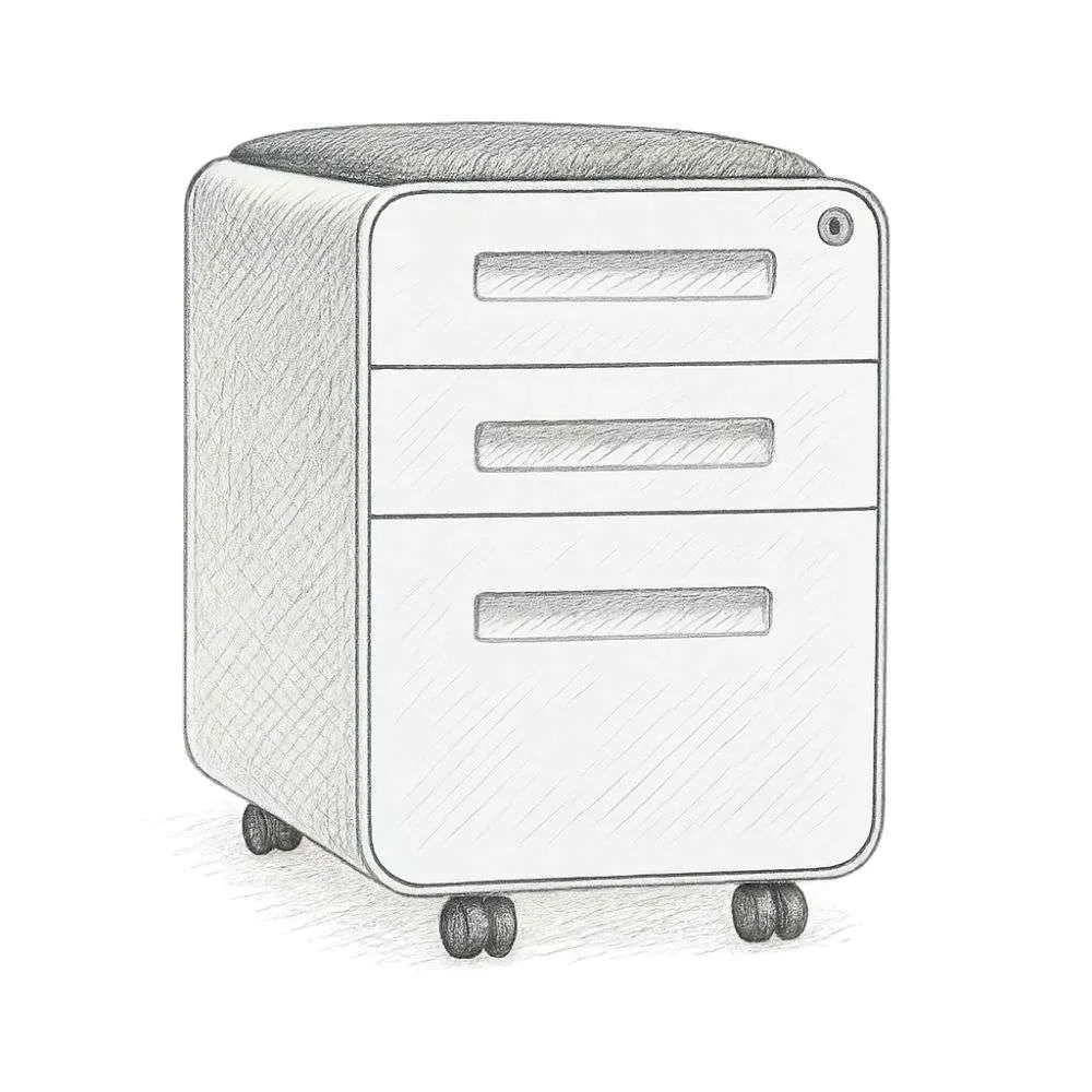 Laura Stockpile Curve Seat File Cabinet