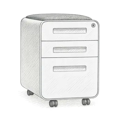 Laura Stockpile Curve Seat File Cabinet