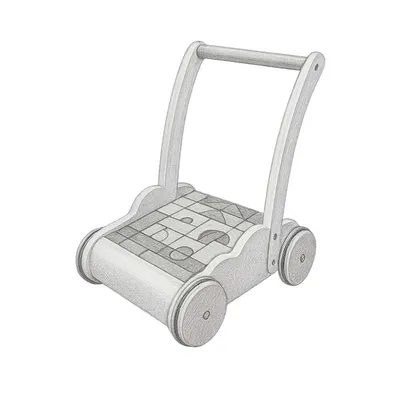 Le Toy Van Rainbow Baby Walker & Puzzles