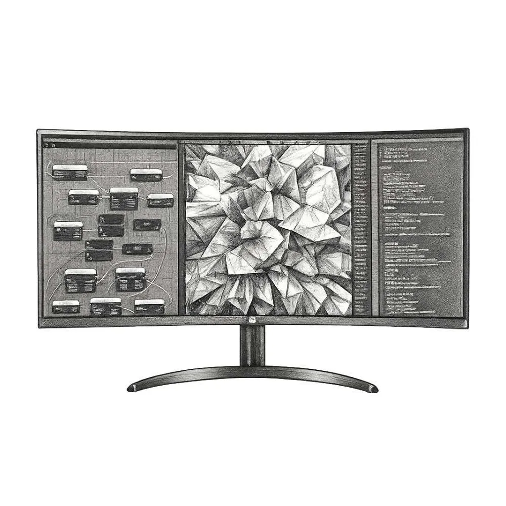 LG 34" IPS QHD Curved UltraWide™ Monitor 34BQ60QC-B