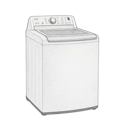 LG Mega Capacity Top Load Washer with TurboDrum™ Technology (5.0 Cu. Ft.)
