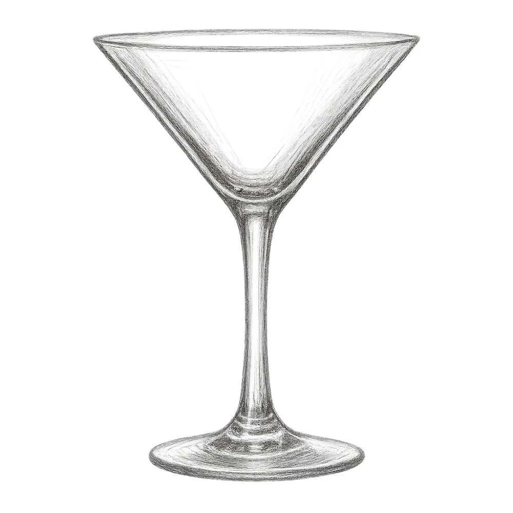Libbey Entertaining Essentials Martini Glasses 8 oz (Set of 6)