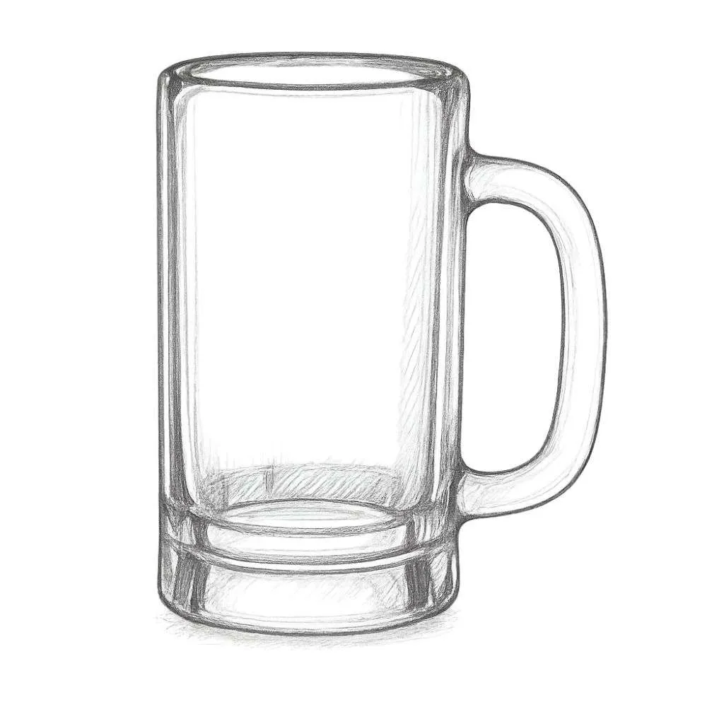Libbey Heidelberg Glass Beer Mugs 16 oz (Set of 4)