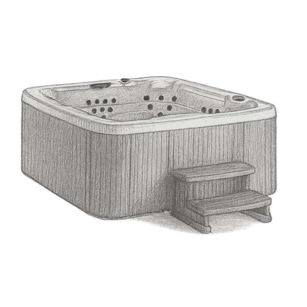 Lifesmart LS700DX™ Spa with Waterfall