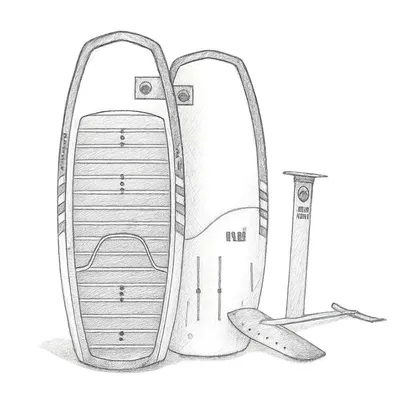 Liquid Force POD w/ Flite 120 Wakefoil Boards