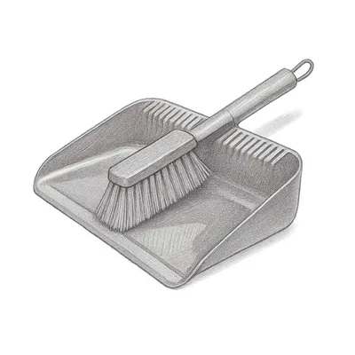 Made By Design™ Hand Broom and Dust Pan Set