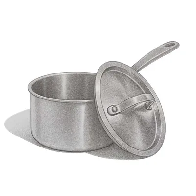 Made In Stainless Clad Saucepan 2 QT