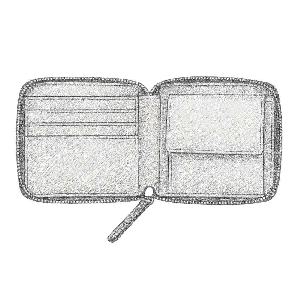 Madewell The Essential Zip Wallet