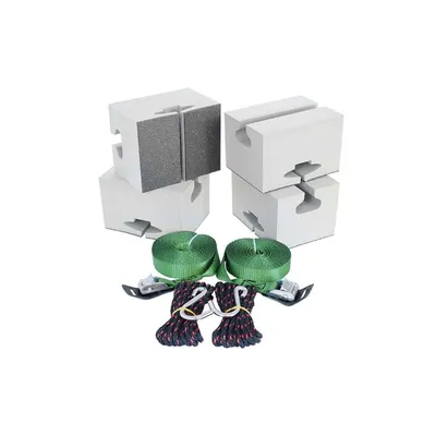 Malone Standard Canoe Car Foam Block Carriers with Tie-Downs