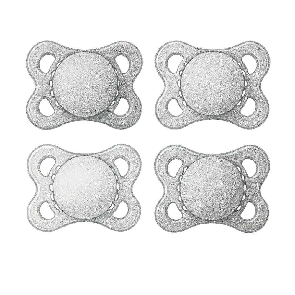 MAM Original Matte Pacifier (0-6 months, Pack of 4)