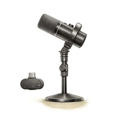 Maono PD200W Hybrid Podcasting Microphone