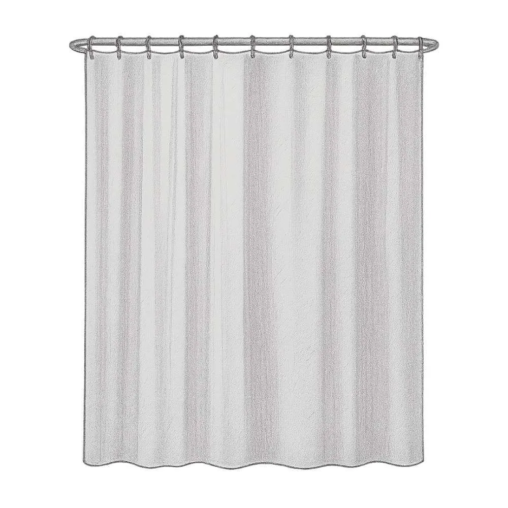 Maytex Fabric Shower Curtain Liner with Weighted Hem (70" x 72")