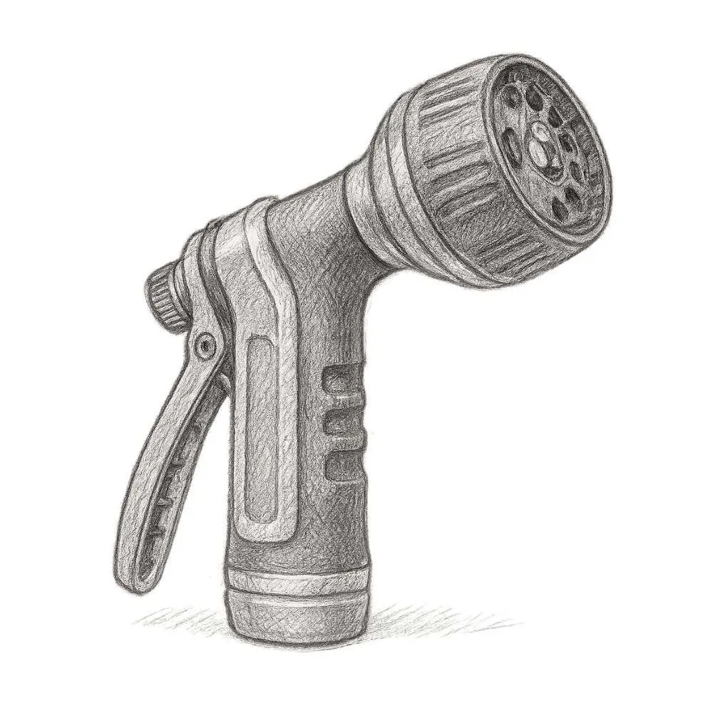 Melnor XT451 Heavyweight Metal 7 Pattern Nozzle