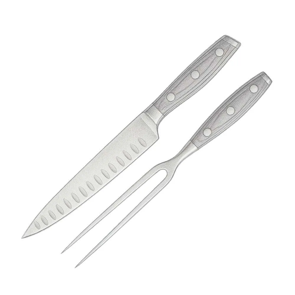 Messermeister Avanta Pakkawood 2 Piece Kullens Carving Set