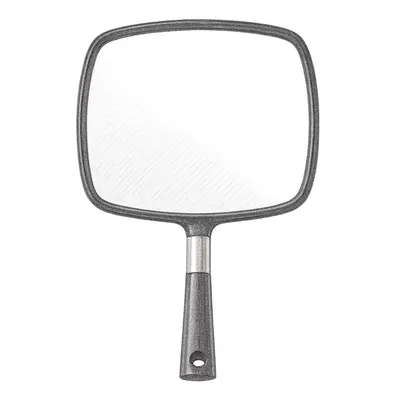 Mirrorvana Large and Comfy Hand Held Mirror with Handle