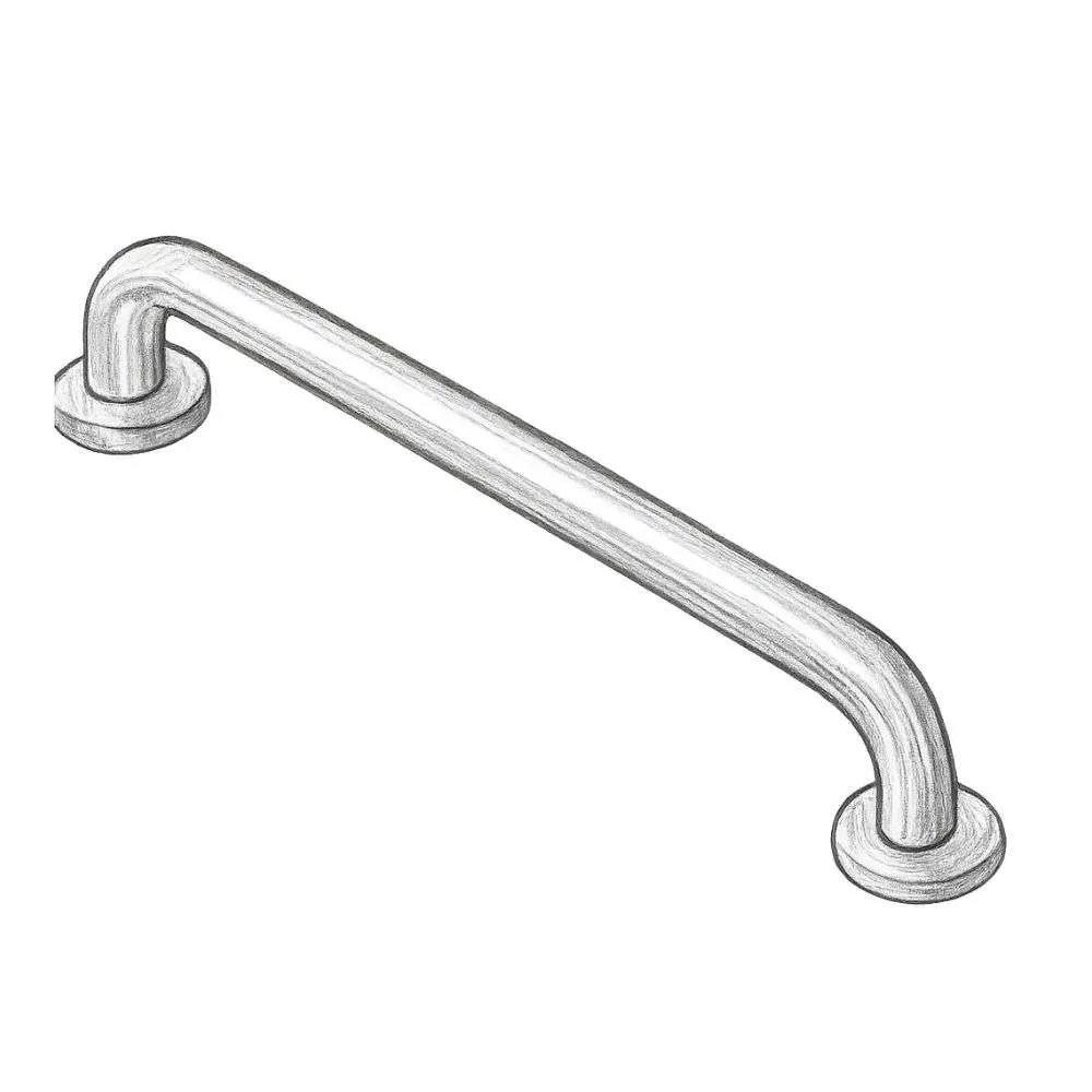 Moen Bathroom Safety Shower Grab Bar with Concealed Screws (32")