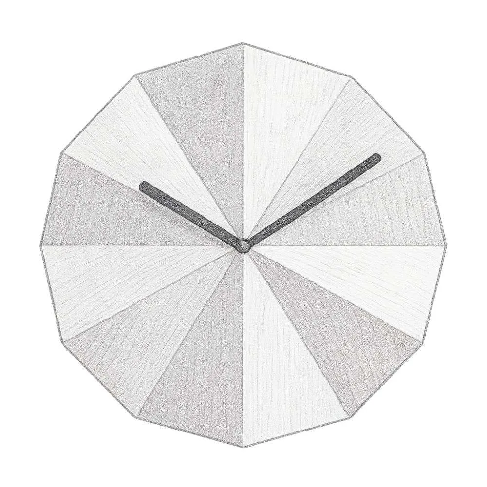 MoMA Delta Wall Clock