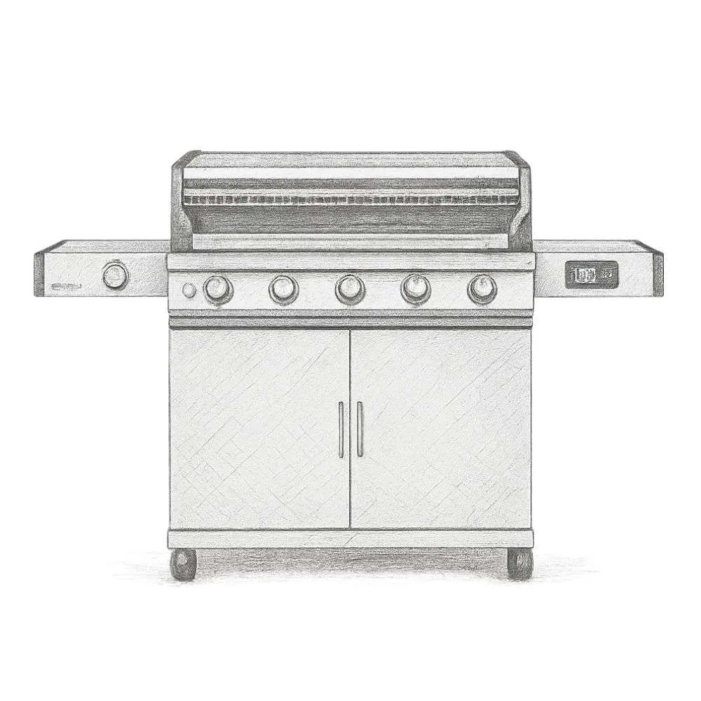 Monument Grills Denali 605 Stainless Smart Gas Grill