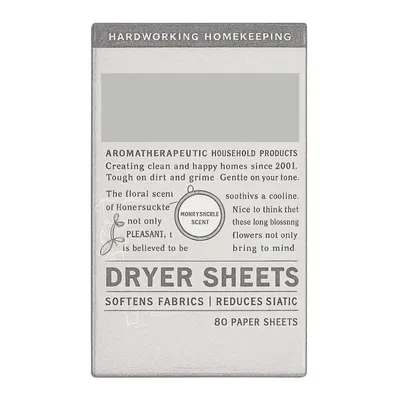 Mrs. Meyer's Honeysuckle Dryer Sheets (80 count)