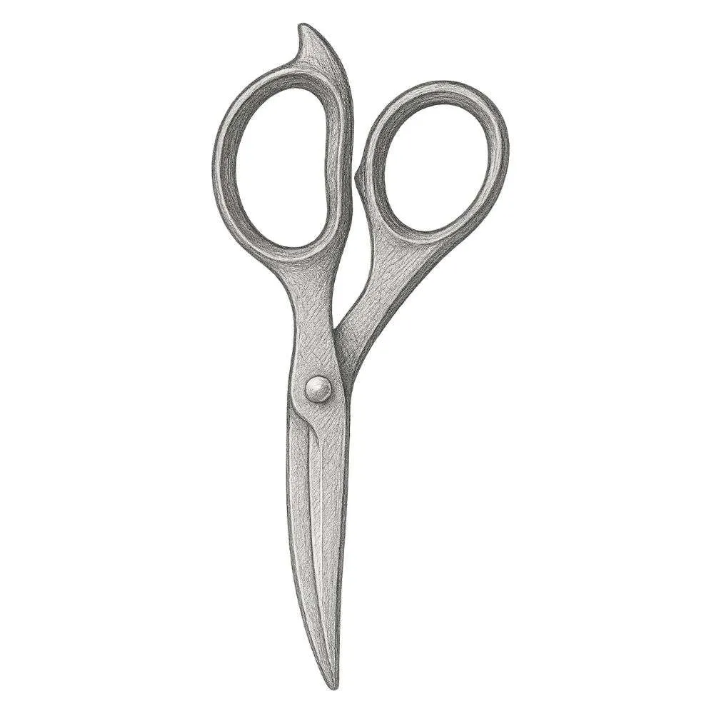 Nakabayashi Stationery Hikigiri Slim Scissors