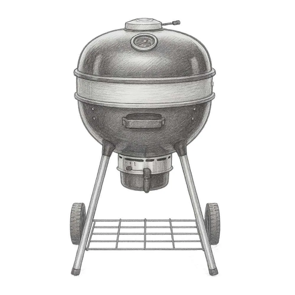 Napoleon Professional 22 Charcoal Kettle