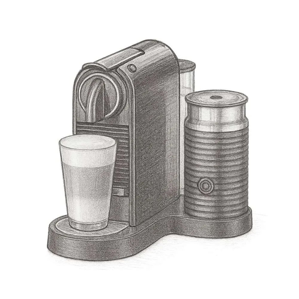 Nespresso CitiZ&Milk Limousine Black