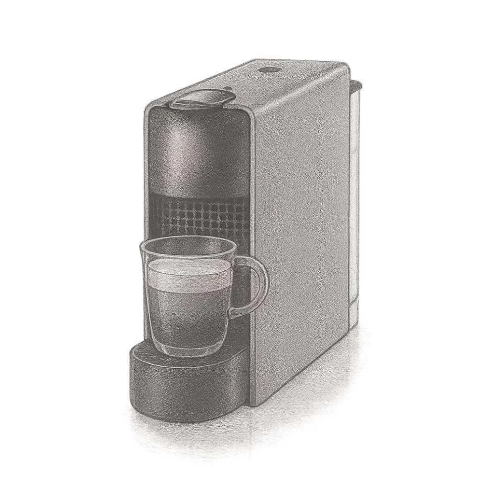 Nespresso Essenza Mini Intense Grey